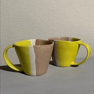 Anthropologie - Romy Mug - Set of 2 - Artfully crafted glazed stoneware